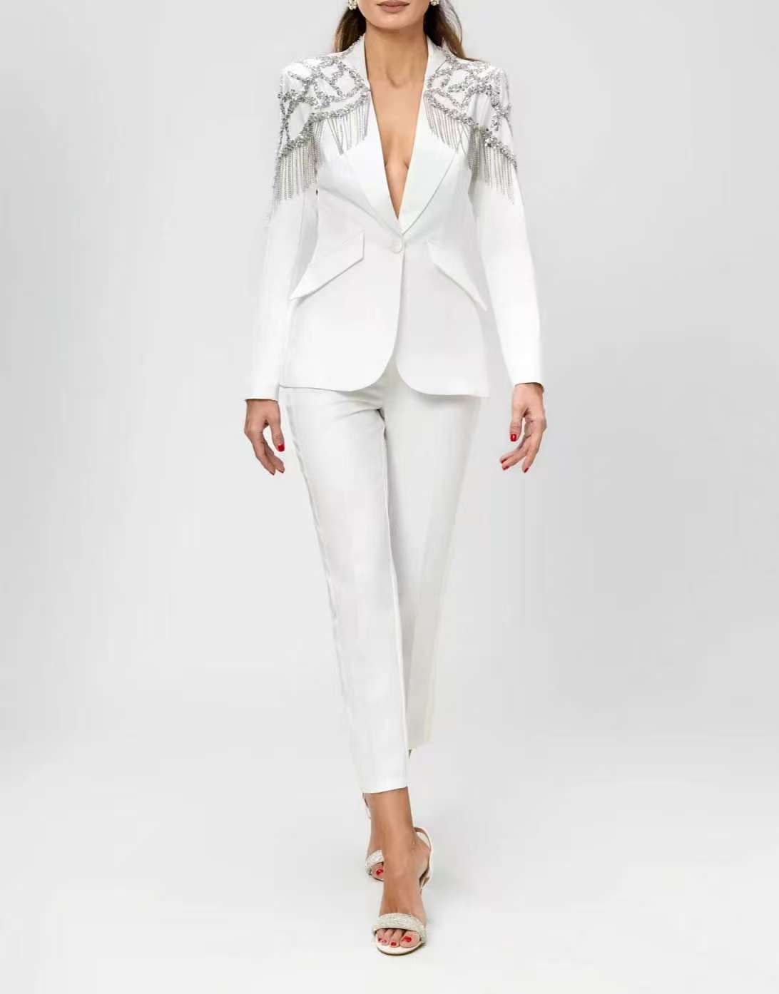 Women'S Formal Wear For A Wedding Guest - Conjunto Feminino de 2 Peças com