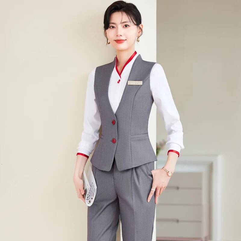 Women Formal Wear Interview - Plus size 5xl calças formais estilos