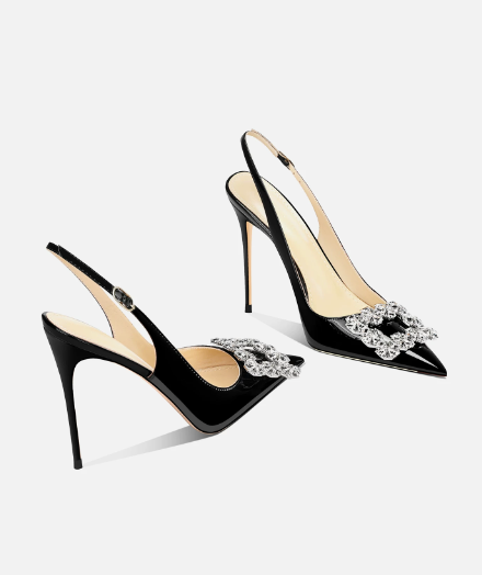 Women'S Work Fashion - Sandálias Femininas de Salto Alto com