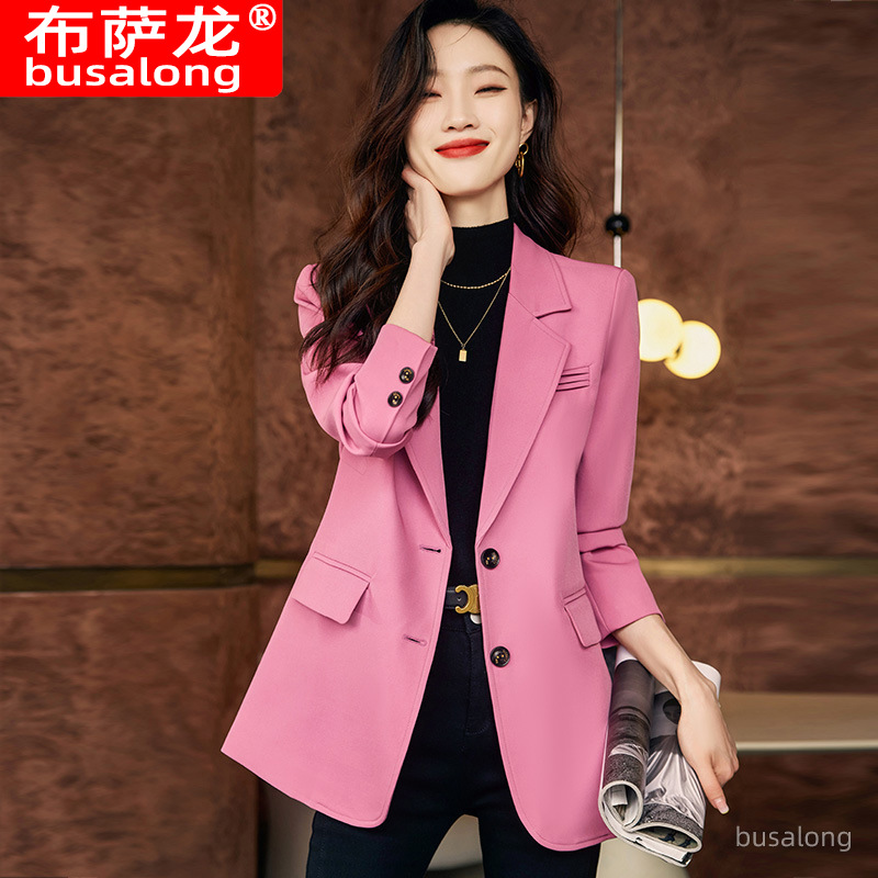 Women Formal Wear Interview - Blazer jaqueta outono inverno feminino manga