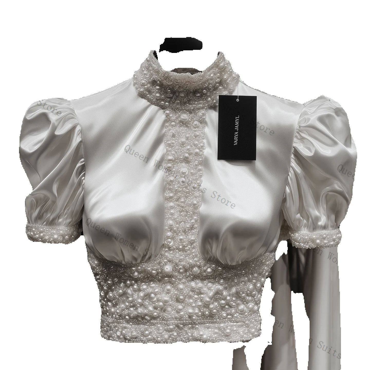 Women'S Formal Wear For A Wedding Guest - Conjunto de terno feminino de pérolas