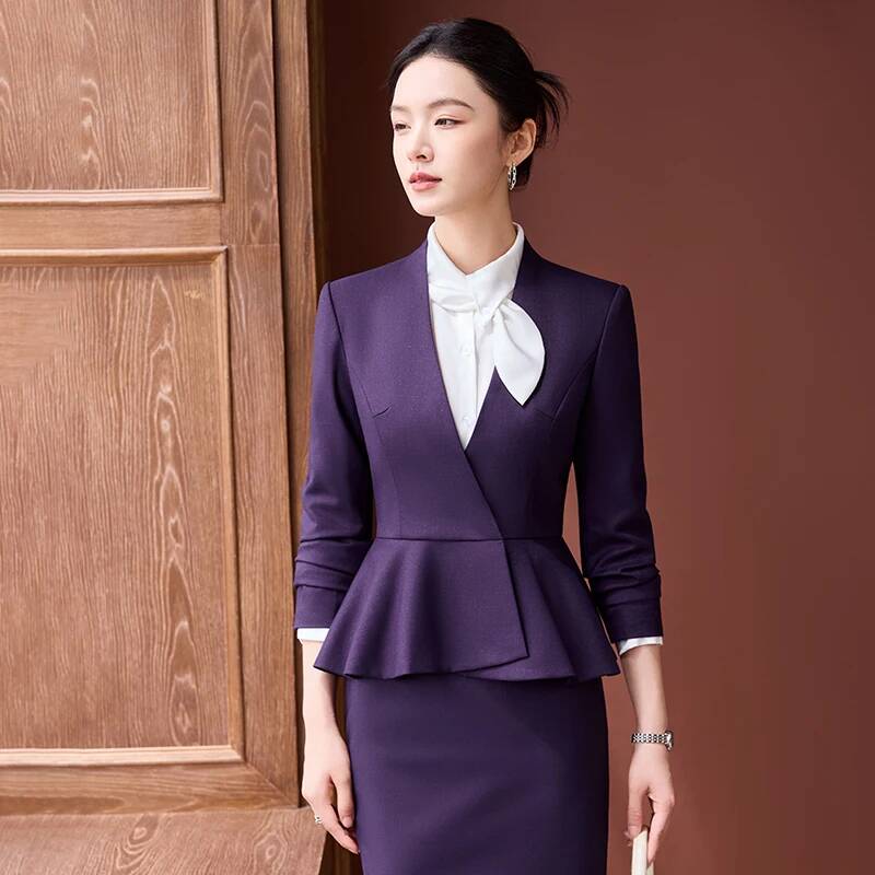 Women Formal Wear Interview - Ternos formais femininos de tecido de