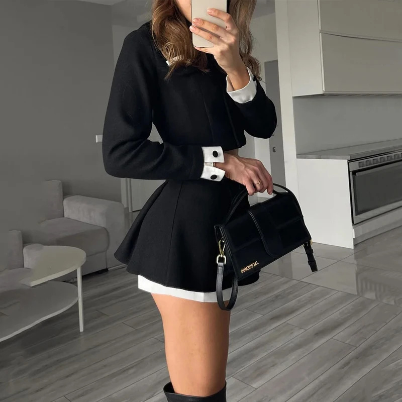 TRAUXY-2-Piece conjunto de jaq - Pencil Skirt Midi avaliação e preço