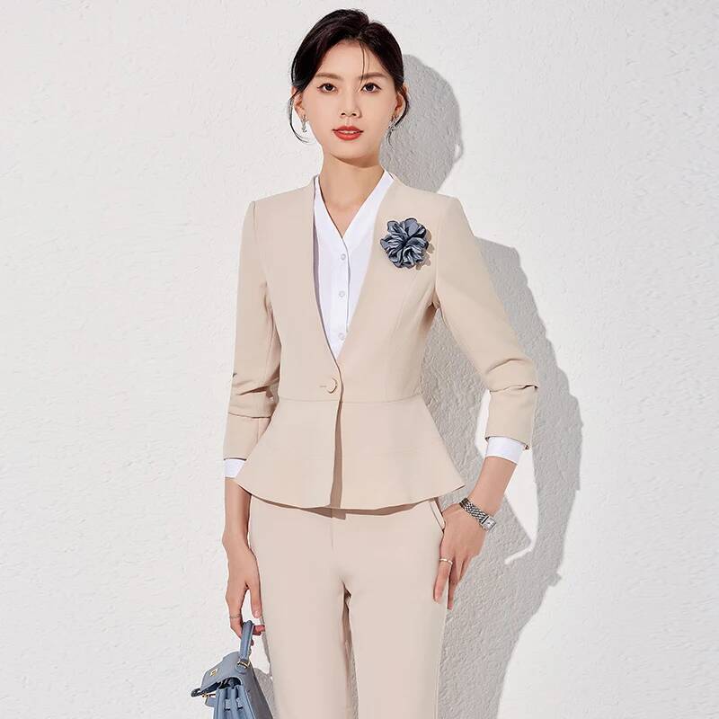 Estilos uniformes formais mulh - Women Formal Wear Interview avaliação e preço