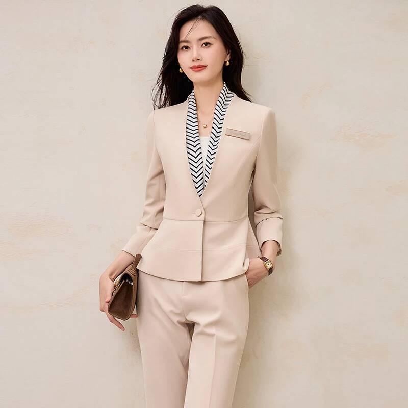 Estilos uniformes formais mulh - Women Formal Wear Interview avaliação e preço