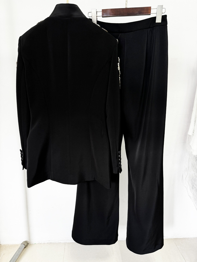 Conjunto de Blazer e Calças de - Women'S Formal Wear Suit avaliação e preço