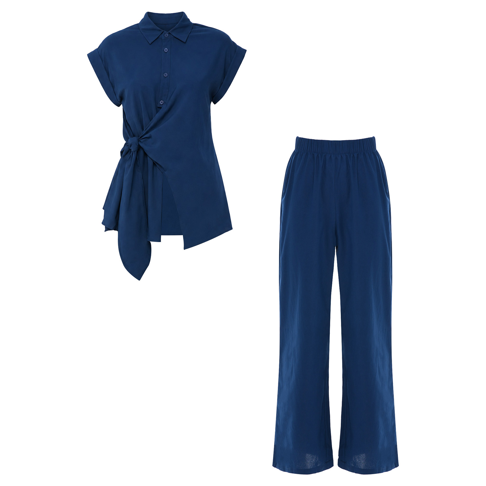 Conjunto de duas peças de roup - Women Formal Blouses For Evening Wear avaliação e preço