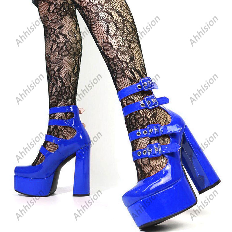 Ahhlsion Sapatos femininos de  - Pump Heel Block avaliação e preço