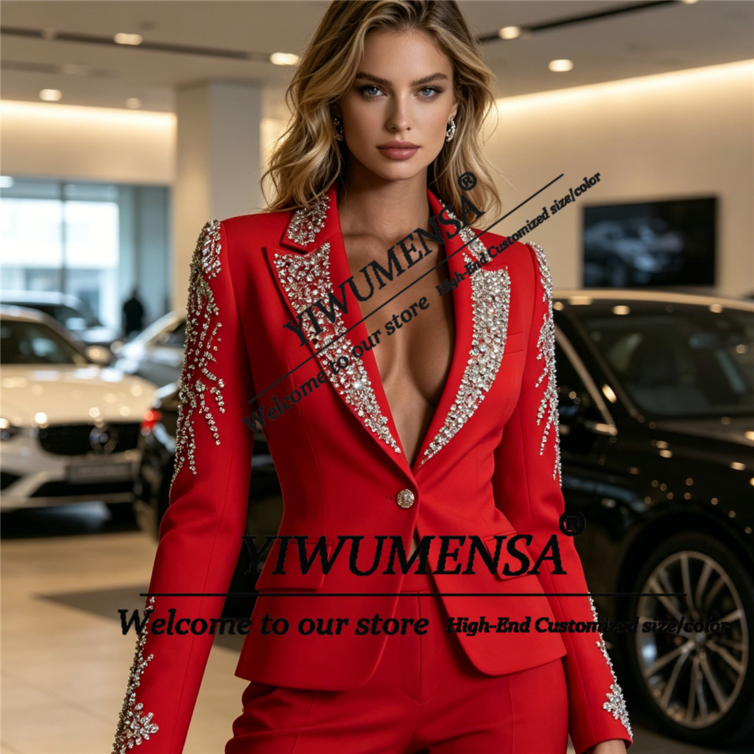 Conjuntos de Luxo Femininos de - Women'S Formal Wear Suit avaliação e preço