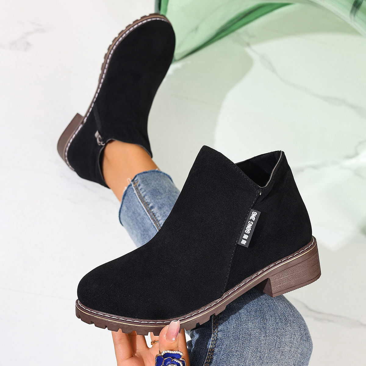 Botas de cano baixo femininas  - Women Formal Wear On Sale avaliação e preço