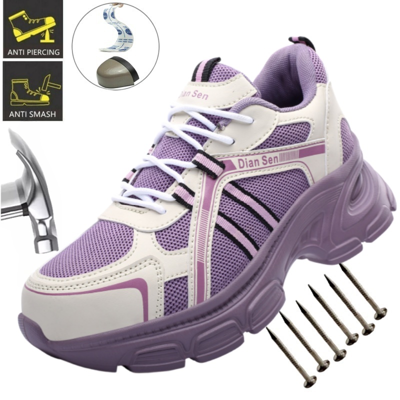 Sapatos de Segurança Femininos - Women'S Work Fashion avaliação e preço