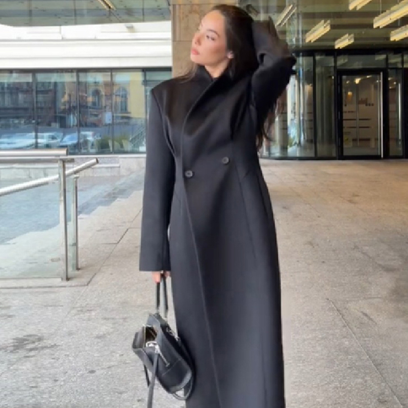 Casaco Maxi Feminino para o Ou - Tailored Coat Wool avaliação e preço