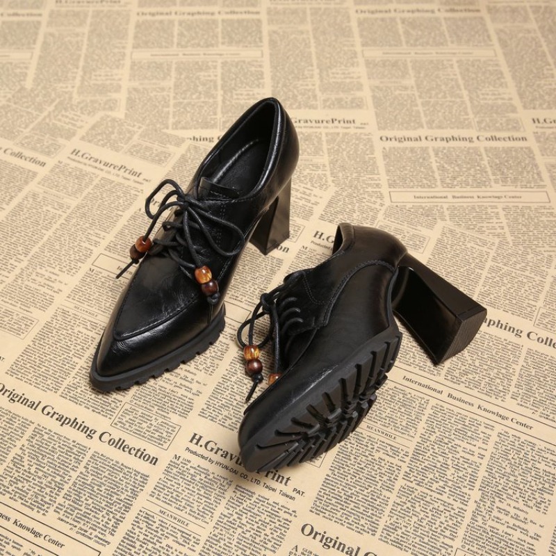 Sapatos de Salto Bloco com Bic - Pump Heel Block avaliação e preço