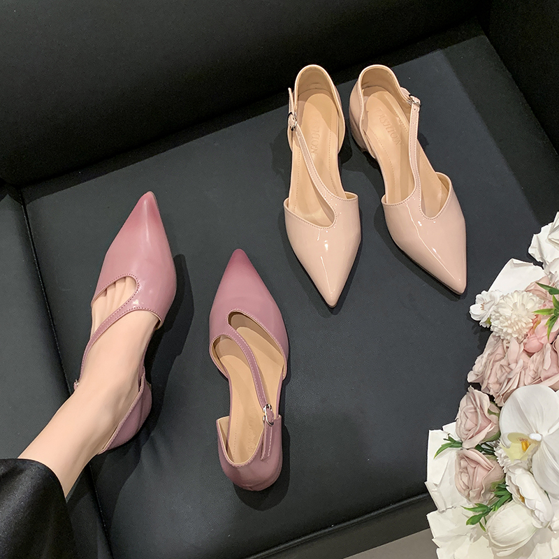 Sandálias Femininas de Verão c - Pump Heel Block avaliação e preço