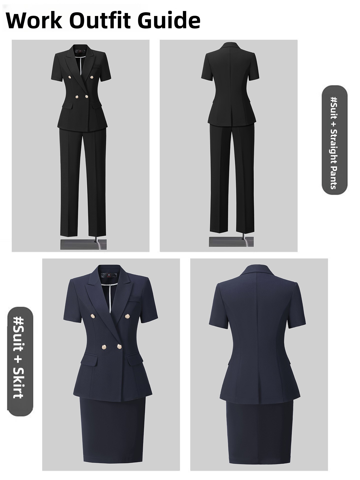 Conjunto de Terno Profissional - Women Formal Wear Interview avaliação e preço
