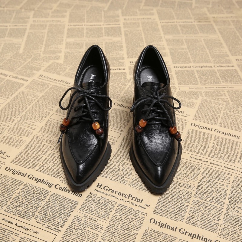 Sapatos Femininos Retro de Sal - Pump Heel Block avaliação e preço