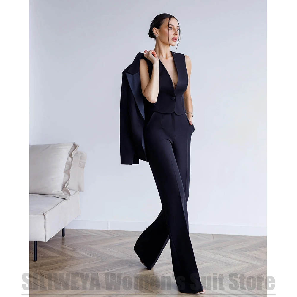 Conjunto feminino de 3 peças,  - Women Formal Wear For Meeting avaliação e preço