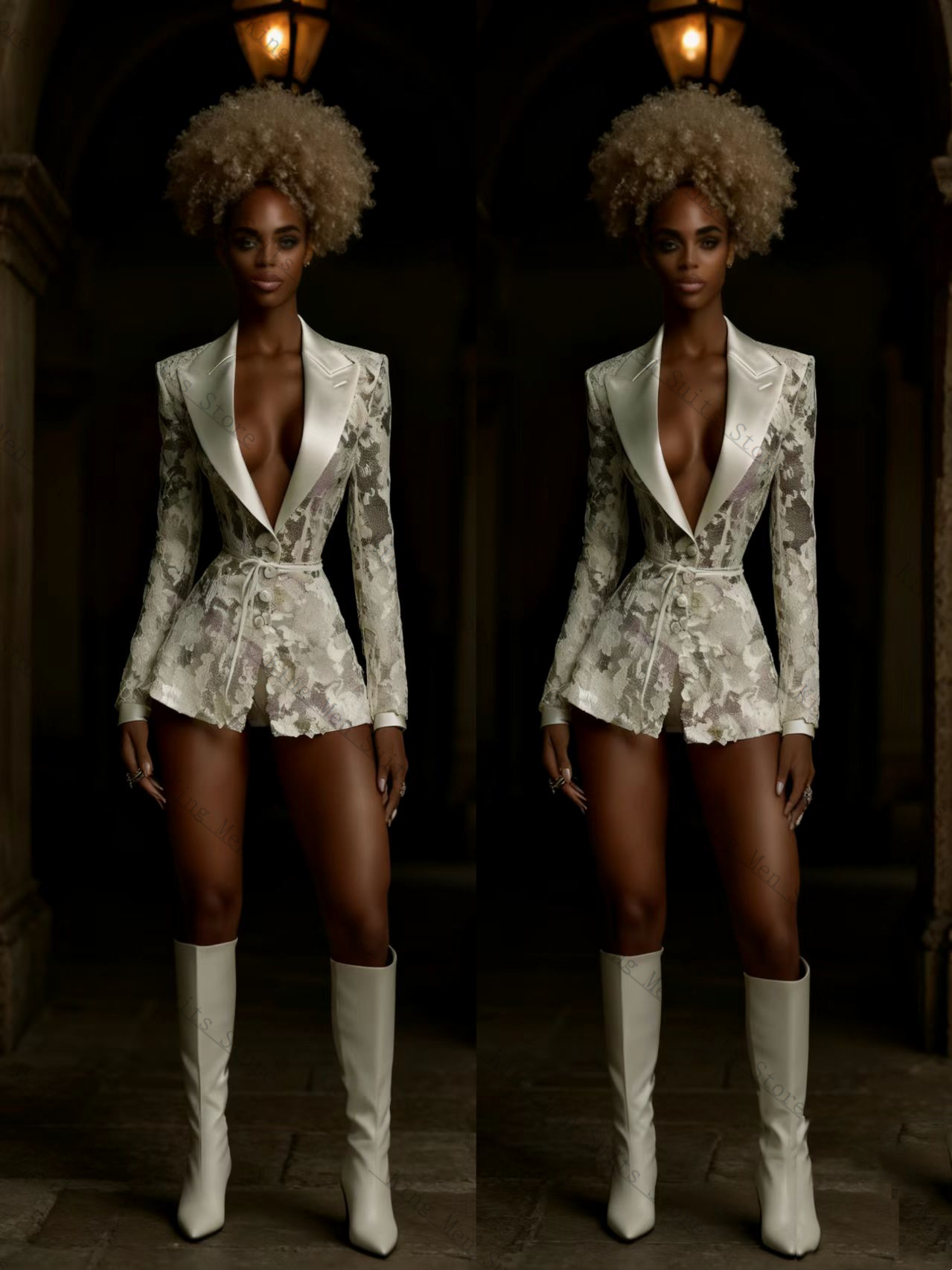 Blazer Feminino 1 Peça com Cin - Women'S Formal Wear For A Wedding Guest avaliação e preço