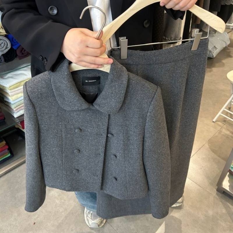 2025 novo blazer de lã premium - Pencil Skirt Midi avaliação e preço