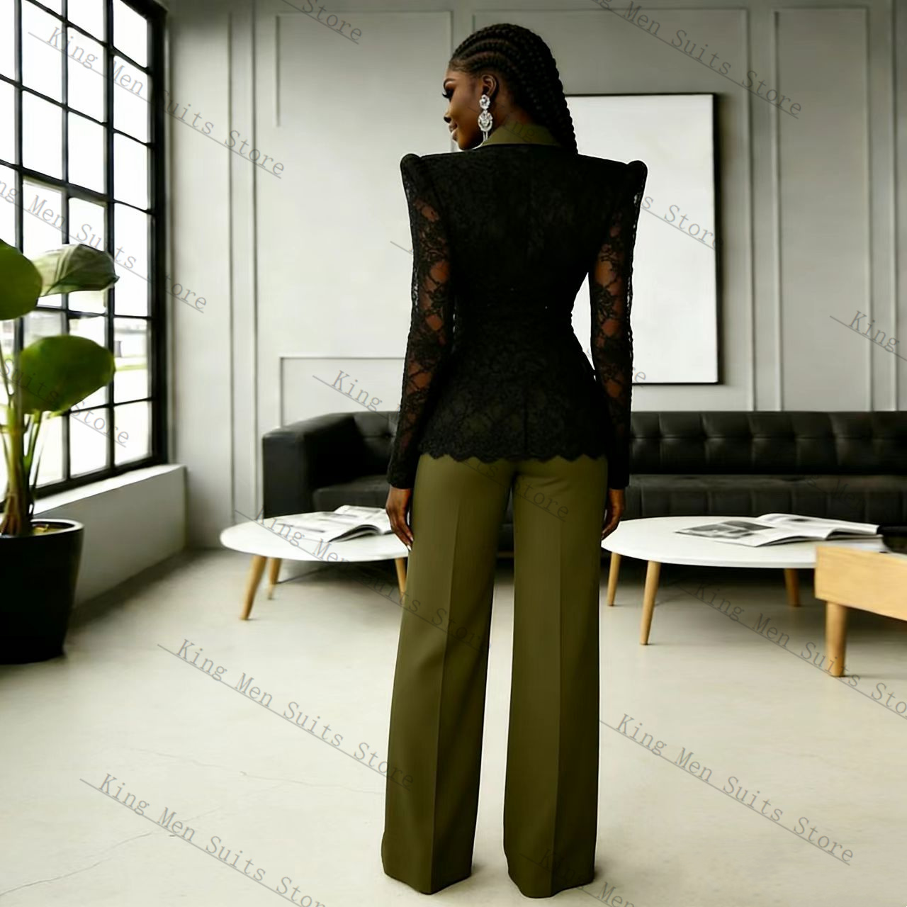 Conjunto Feminino de Renda Ver - Women'S Formal Wear For A Wedding Guest avaliação e preço