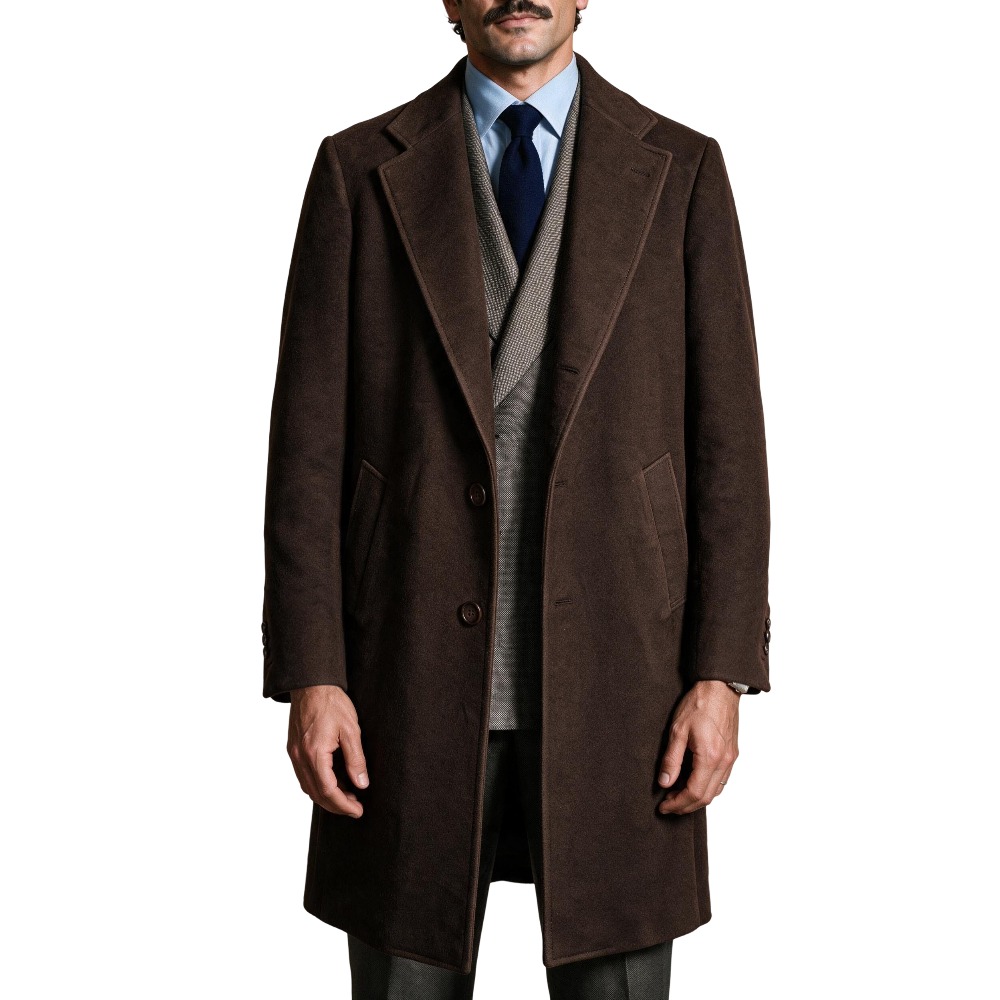 Casaco de Lã Misturada Masculi - Tailored Coat Wool avaliação e preço