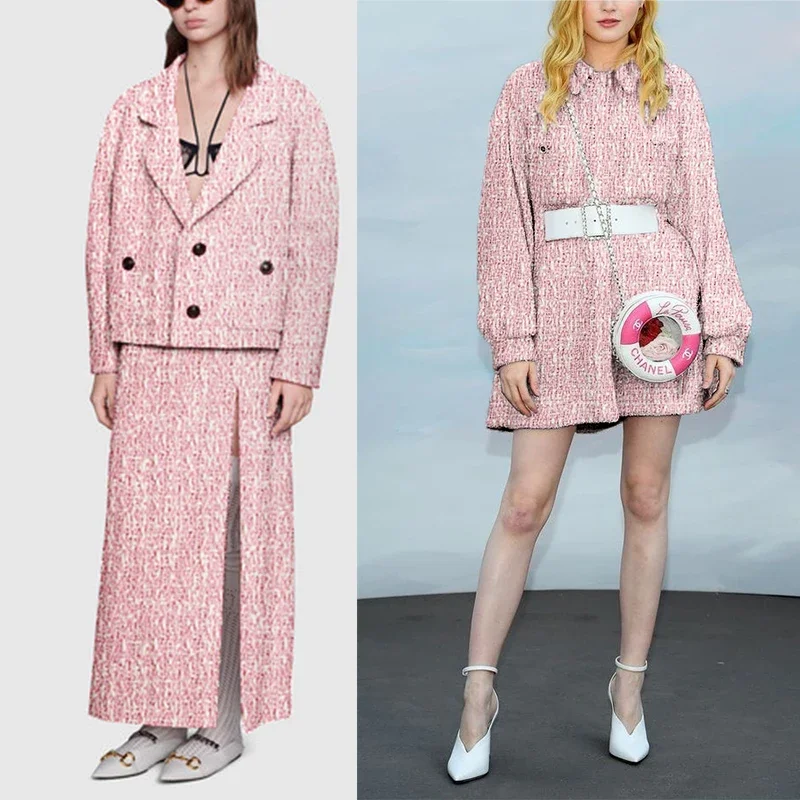 Redraspberry 145cm rosa branco - Tailored Coat Wool avaliação e preço