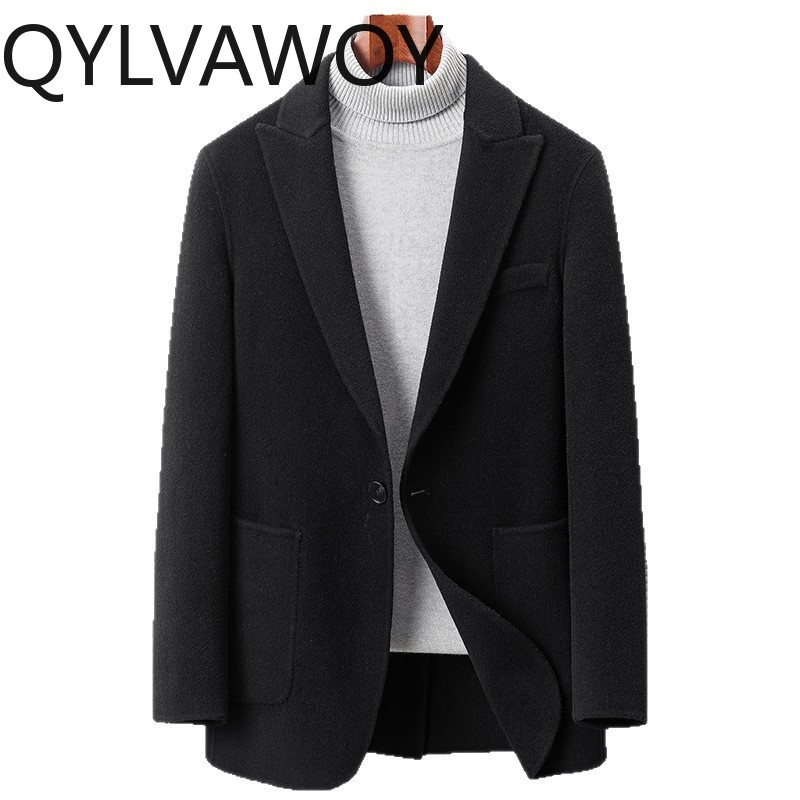 Jaqueta Masculina QYLVAWOY 100 - Tailored Coat Wool avaliação e preço