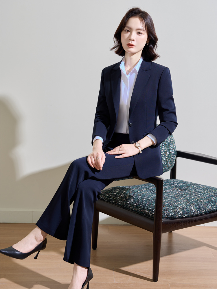 Terno profissional azul marinh - Women Formal Wear Interview avaliação e preço