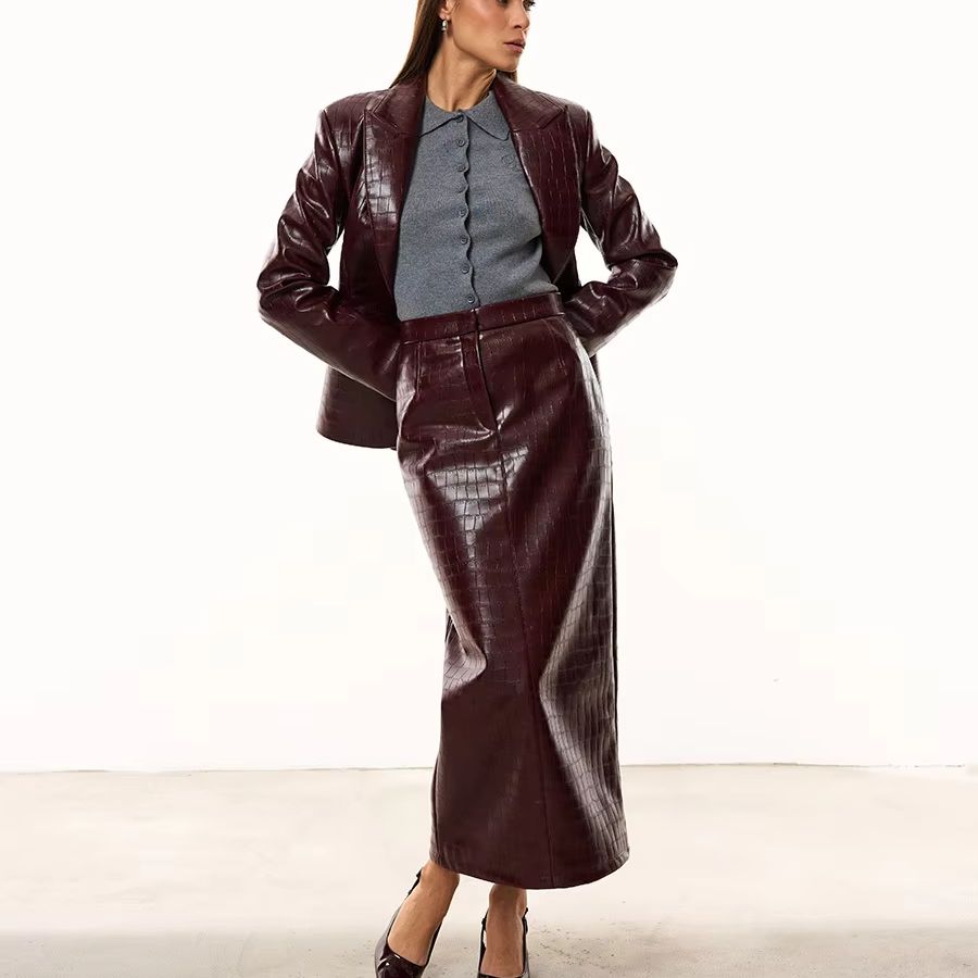 Conjunto de 2 Peças Feminino I - Pencil Skirt Midi avaliação e preço