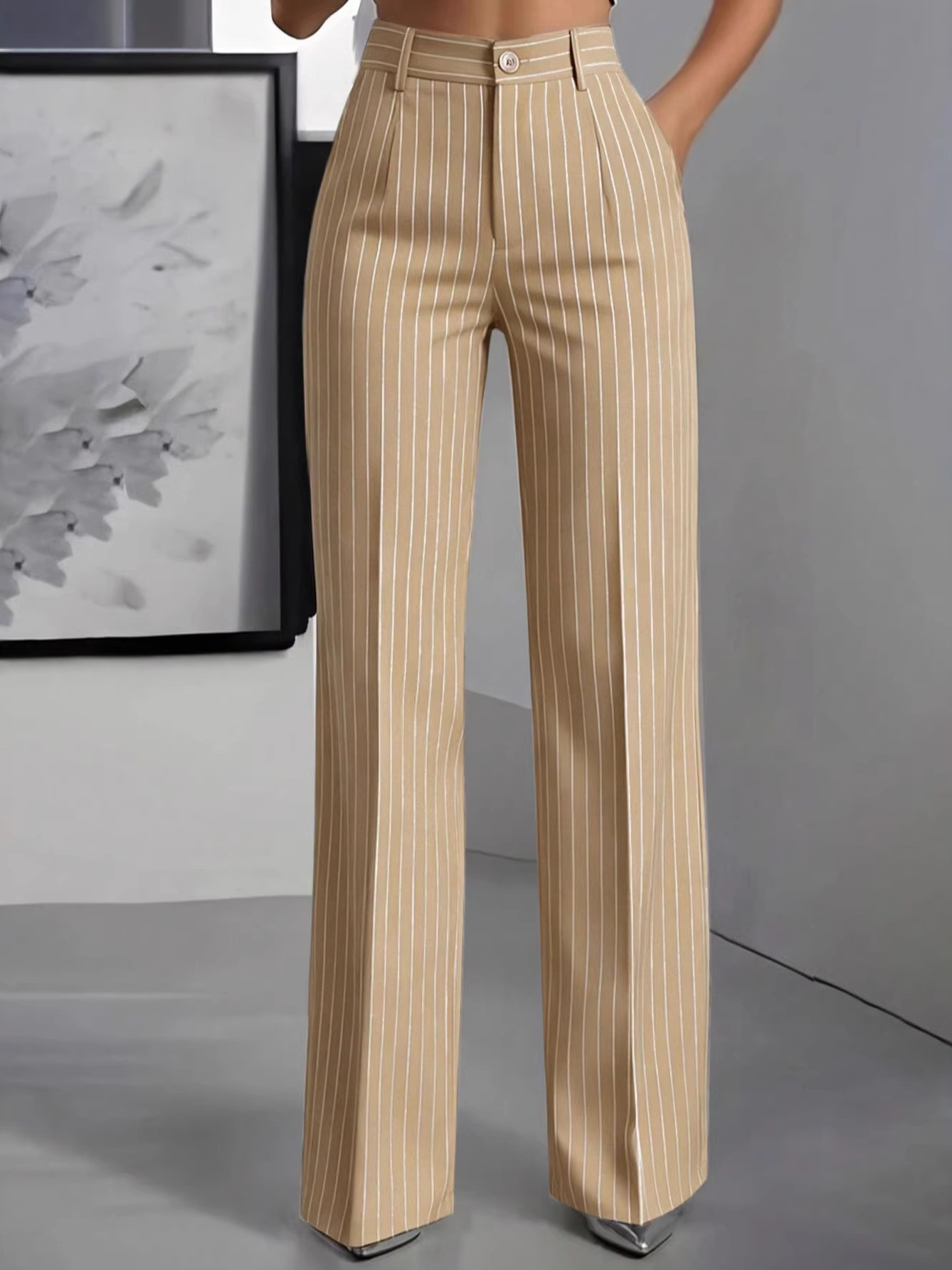 Calças de Terno Elegantes de C - Women'S Formal Wear Suit avaliação e preço