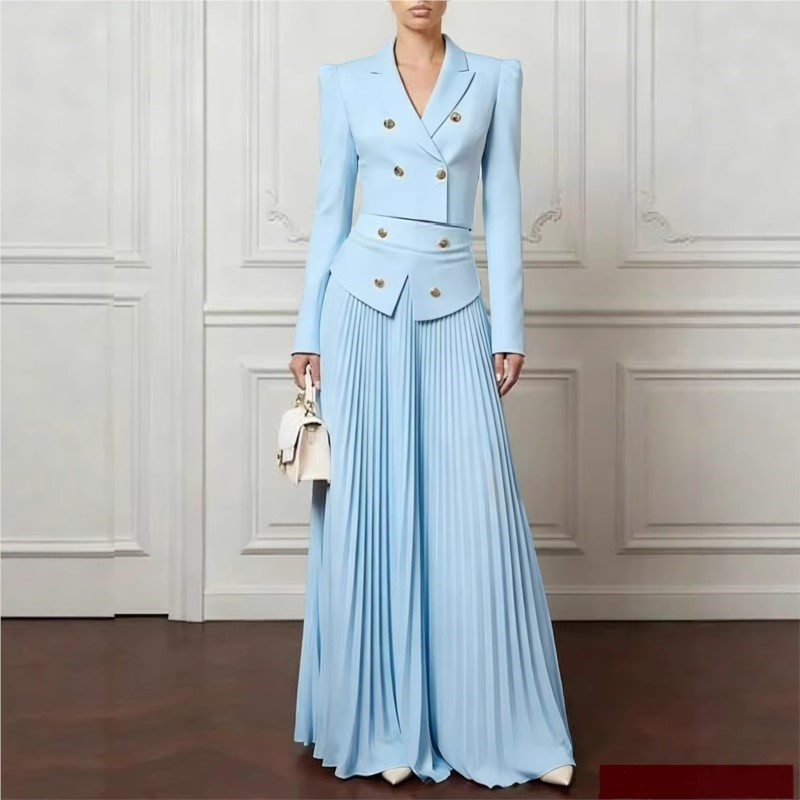 Conjunto Elegante de 2 Peças:  - Women'S Formal Wear Suit avaliação e preço