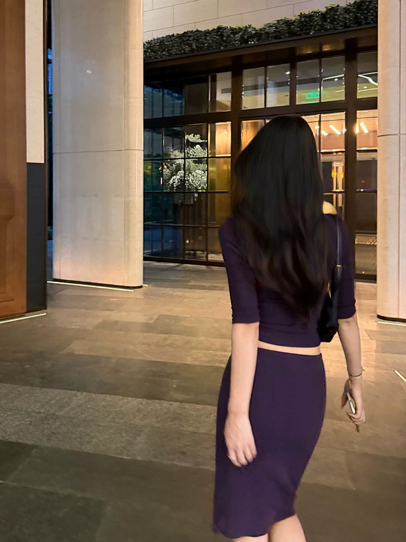 Conjunto de 2 Peças para Mulhe - Pencil Skirt Midi avaliação e preço