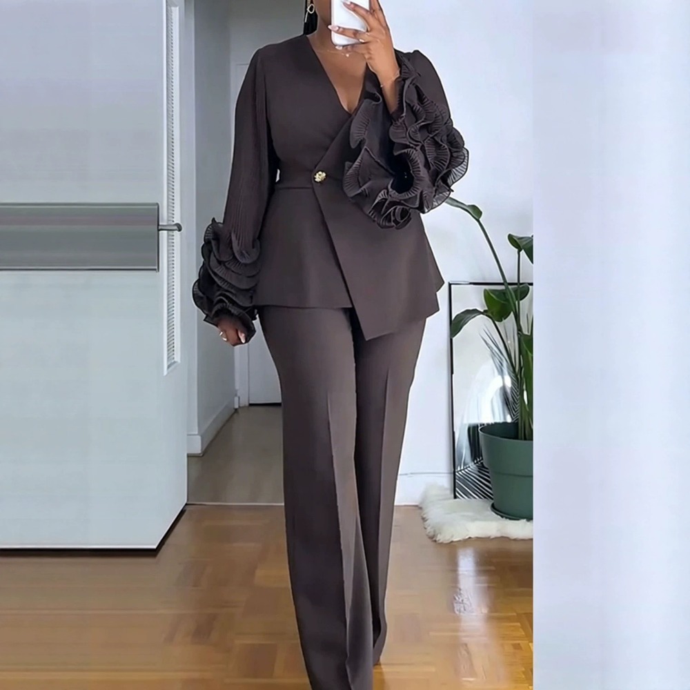 Conjunto feminino de 2 peças,  - Women'S Formal Wear Suit avaliação e preço