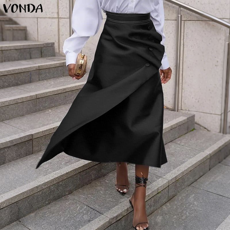 Vonda plus size 5xl elegante f - Pencil Skirt Midi avaliação e preço