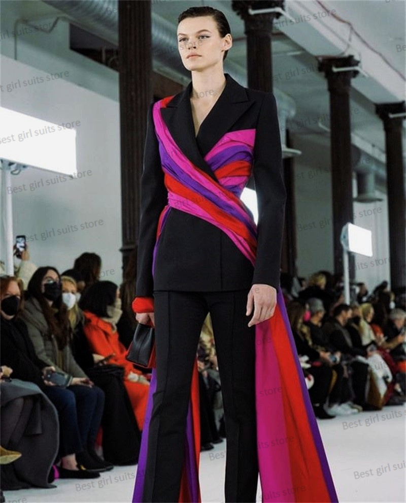 Catwalk-Blazer feminino e conj - Women'S Formal Wear For A Wedding Guest avaliação e preço