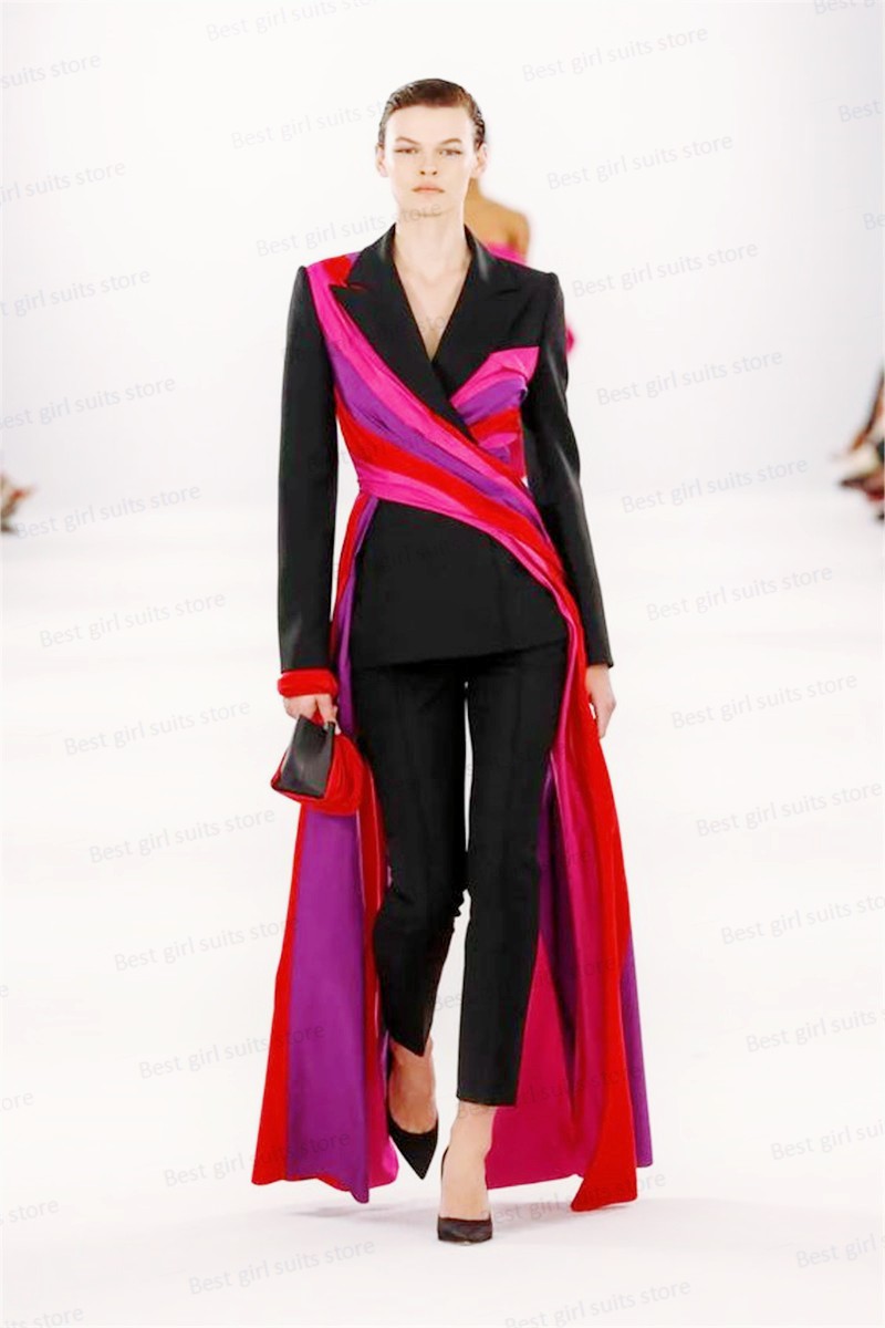 Catwalk-Blazer feminino e conj - Women'S Formal Wear For A Wedding Guest avaliação e preço