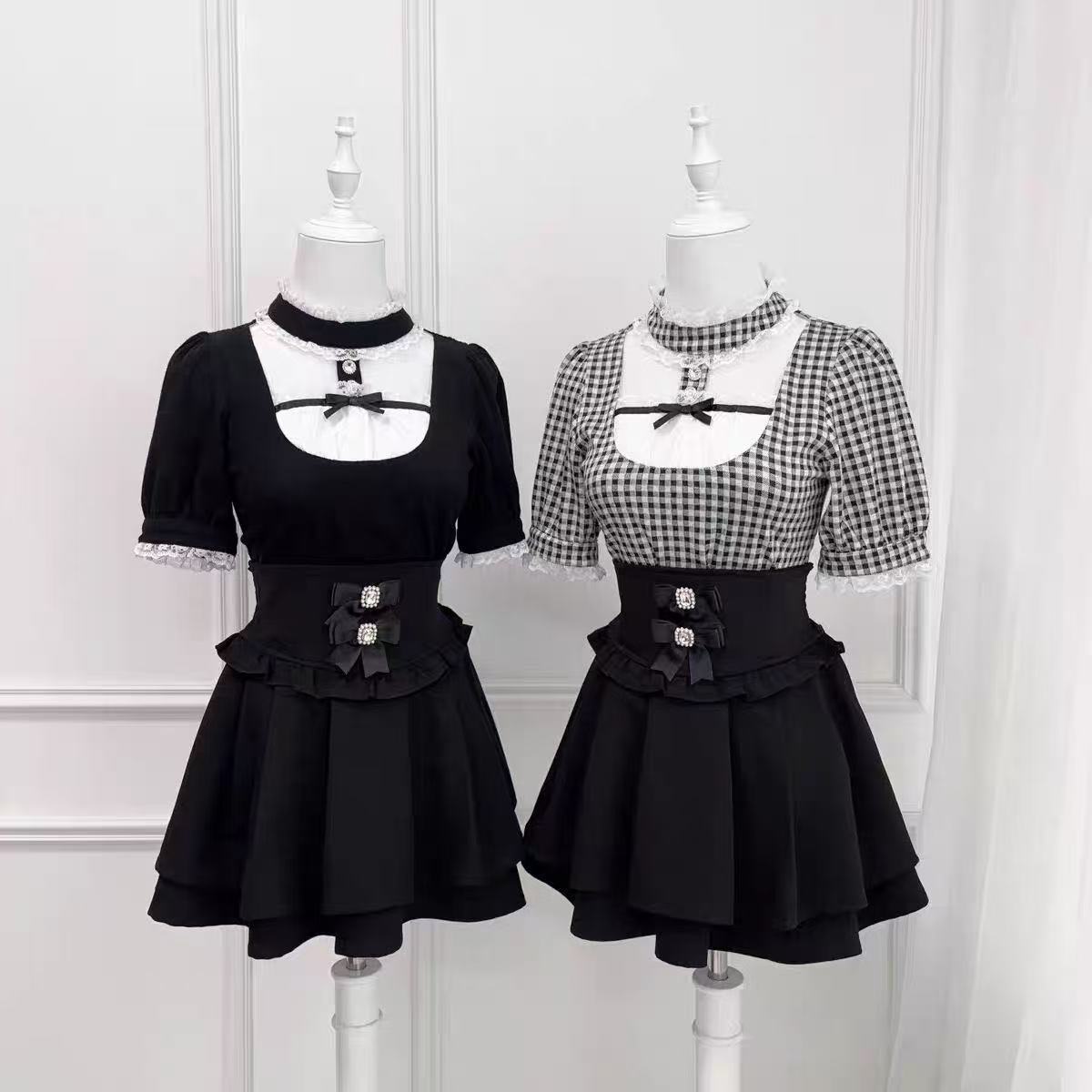 Blusa Lolita Japonesa Feminina - Women Formal Blouses For Evening Wear avaliação e preço