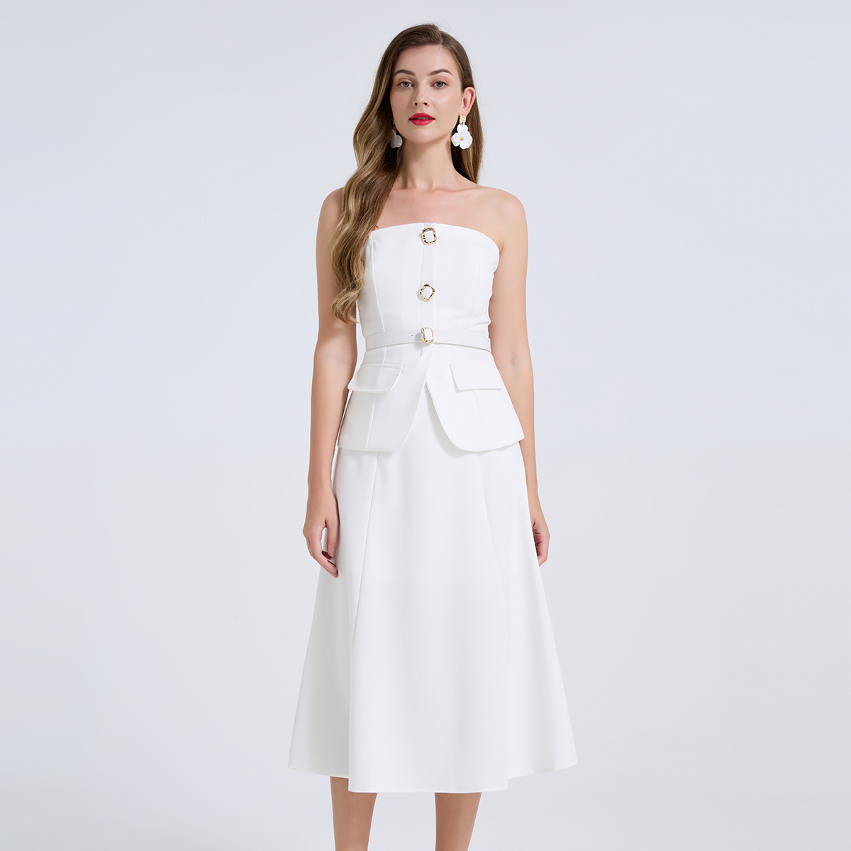 Conjunto Elegante Feminino de  - Women Formal Wear For Meeting avaliação e preço