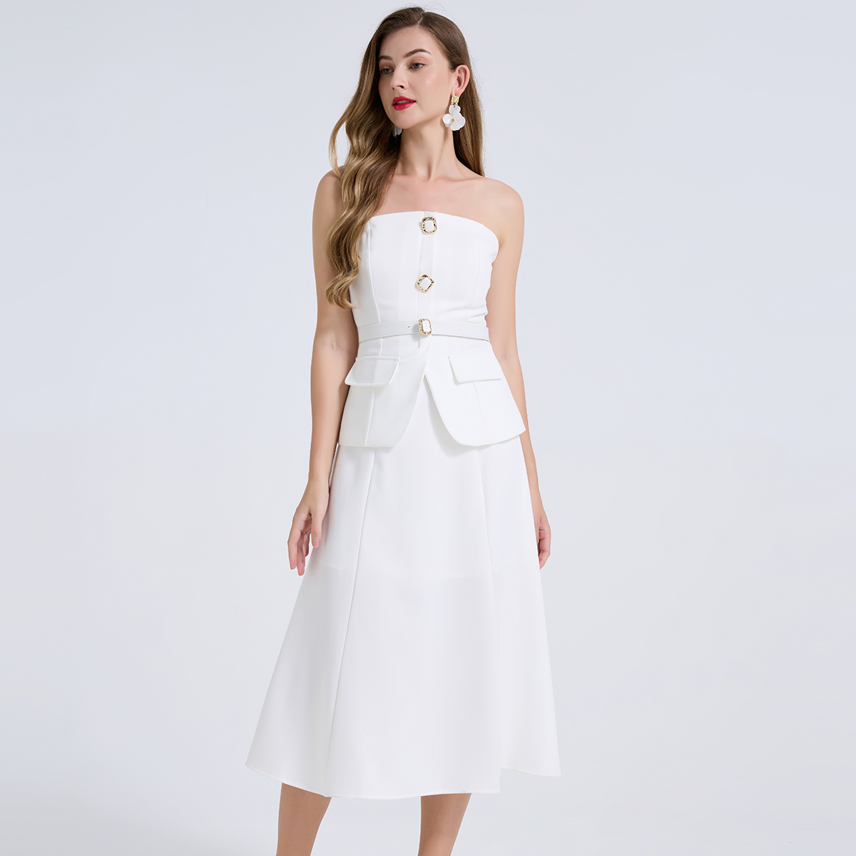 Conjunto Elegante Feminino de  - Women Formal Wear For Meeting avaliação e preço