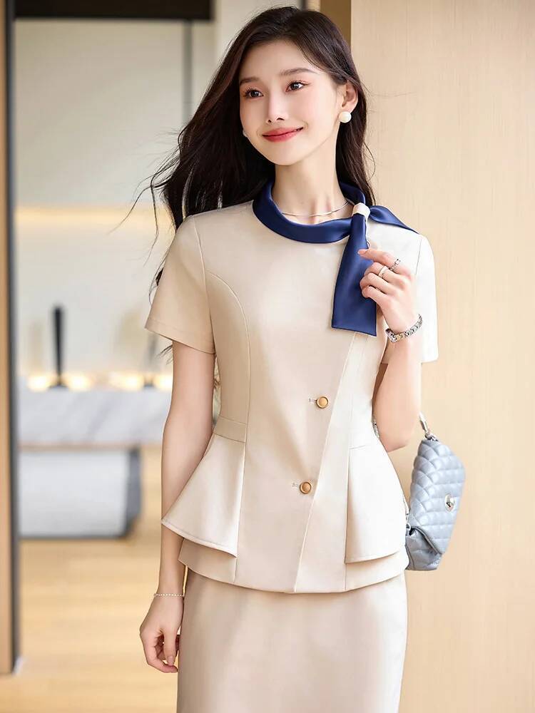 Blazers formais, estilos unifo - Women Formal Wear Interview avaliação e preço