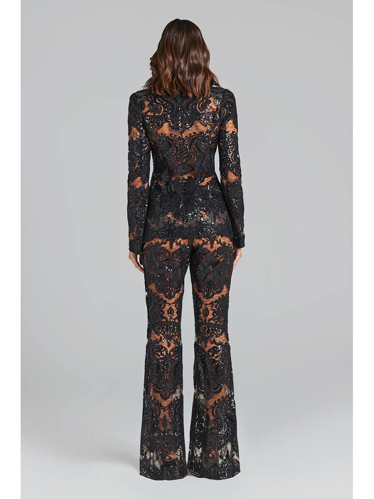 Conjunto de Terno Feminino HIG - Women'S Formal Wear Suit avaliação e preço