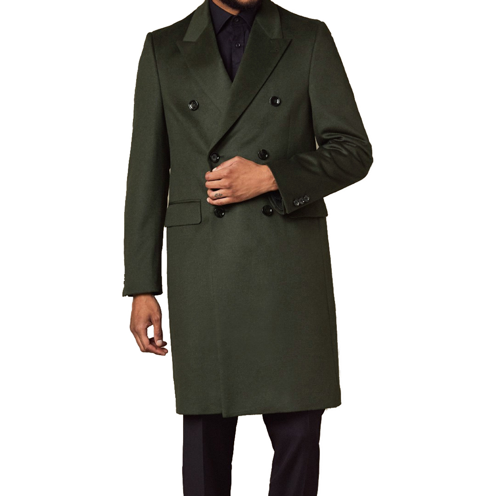 Luxo 100% lã casaco longo para - Tailored Coat Wool avaliação e preço